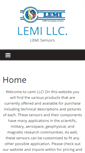 Mobile Screenshot of lemisensors.com